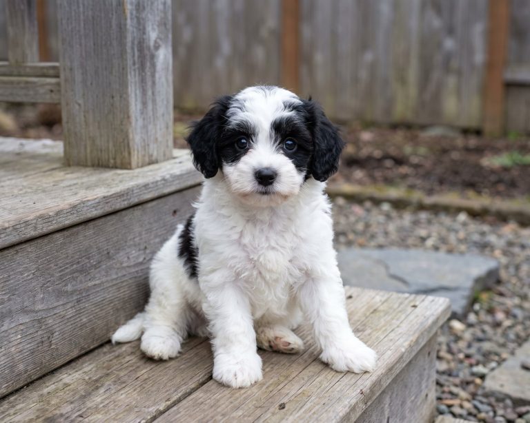 Bear, Maltipoo puppy
