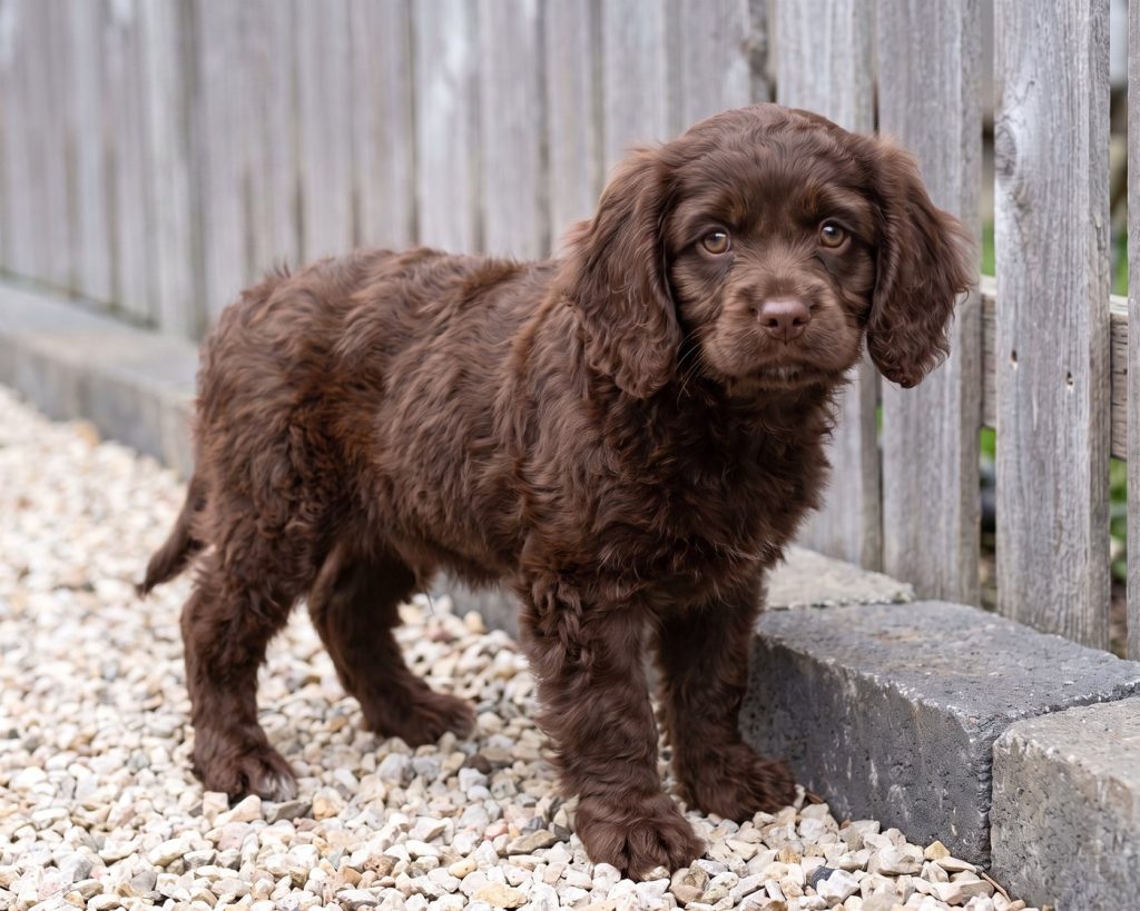 Otis, a Mini F1B Chocolate/Brown Cavapoo puppy available from Everpine