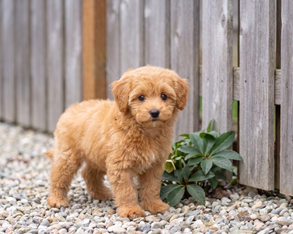Scout, a Teacup Apricot Maltipoo puppy available from Everpine